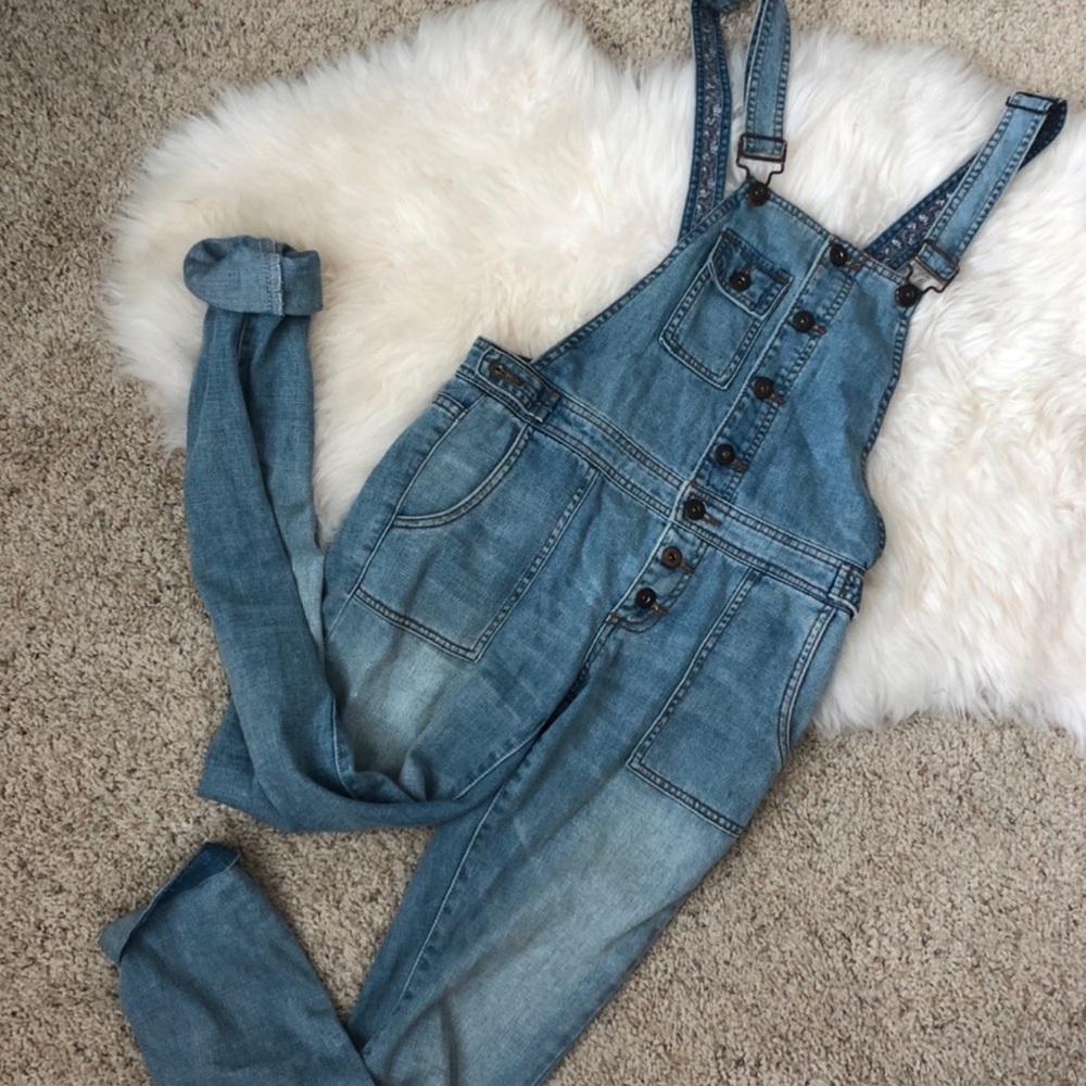 forever 21 denim overalls